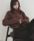 【リアン/Lian】のアルパカタッチダブルジッププルオーバ- 人気、トレンドファッション・服の通販 founy(ファニー) ファッション Fashion レディースファッション Fashion for Women thumbnail ブラウン|ID: prp329100004794461 ipo3291000000034786783