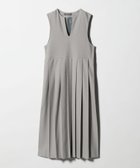 【ユナイテッドアローズ/UNITED ARROWS】のニットメルトン プリーツ キーネック ジャンパースカート A DAY IN THE LIFE LT.GRAY|ID:prp329100004794462