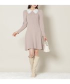 【ウィルセレクション/WILLSELECTION】のリボンレースカラーニットワンピース 人気、トレンドファッション・服の通販 founy(ファニー) ファッション Fashion レディースファッション Fashion for Women ワンピース Dresses ニットワンピース Knit Dresses ガーリー Girly, Feminine Style スリーブ Sleeve, Long Sleeve / Short Sleeve フレア Flare, Flared リボン Ribbon, Bow レース Lace, Lace Fabric エレガント 上品 Elegant 人気 Popular, Best Seller thumbnail ピンク|ID: prp329100004794468 ipo3291000000035152852