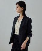 【ロペ/ROPE'】のウール混ノーカラージャケット(無地/ヘリンボーン)/セットアップ対応 人気、トレンドファッション・服の通販 founy(ファニー) ファッション Fashion レディースファッション Fashion for Women アウター Coat / Outerwear Collection レディースジャケット・軽アウター Jackets ノーカラージャケット / シンプル上品コーデ Collarless Jackets ウォーム Warm Fabric キュプラ Cupro, Eco Fabric ジャケット Jacket, Outerwear セットアップ Set-Up, Coordinated Outfit フェルト Felt, Felt Fabric ポケット Pocket, Pocket Detail 羽織 Haori, Light Jacket 無地 Plain, Solid Color おすすめ Recommended / Our Picks エレガント 上品 Elegant セレモニー Ceremony ビジネス 仕事 通勤 Business / Work / Commuting thumbnail ブラック(01)|ID: prp329100004794491 ipo3291000000034786999