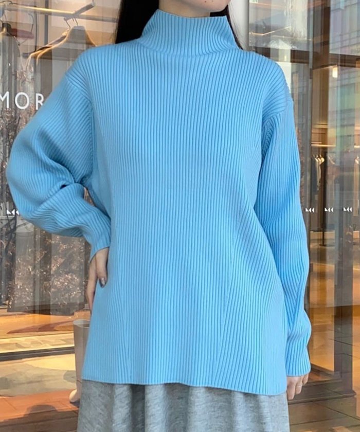 【トゥモローランド/TOMORROWLAND】のウールポリエステルストレッチリブ ハイネックプルオーバー インテリア・キッズ・メンズ・レディースファッション・服の通販 founy(ファニー) https://founy.com/ ファッション Fashion レディースファッション Fashion for Women トップス・カットソー Cut & Sew Tops カジュアルプルオーバー・ニットトップス Pullovers & Knit Tops / Casual Pullovers ハイネック High Neck, Mock Neck ベーシック Basic, Essential ワイド Wide, Wide Fit 冬 Winter / This Winter |ID: prp329100004794494 ipo3291000000034787011