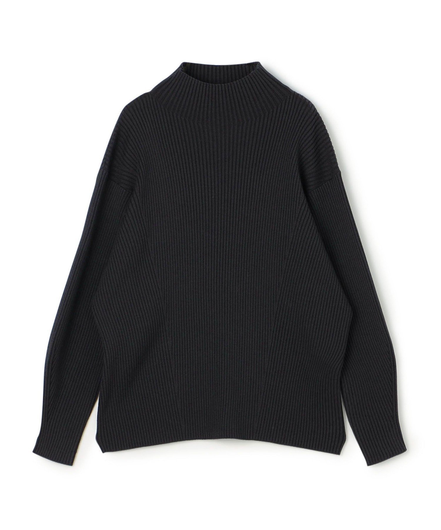 【トゥモローランド/TOMORROWLAND】のウールポリエステルストレッチリブ ハイネックプルオーバー インテリア・キッズ・メンズ・レディースファッション・服の通販 founy(ファニー) ファッション Fashion レディースファッション Fashion for Women トップス・カットソー Cut & Sew Tops カジュアルプルオーバー・ニットトップス Pullovers & Knit Tops / Casual Pullovers ハイネック High Neck, Mock Neck ベーシック Basic, Essential ワイド Wide, Wide Fit 冬 Winter / This Winter 17 ダークグレー|ID: prp329100004794494 ipo3291000000034787013