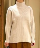 【トゥモローランド/TOMORROWLAND】のウールポリエステルストレッチリブ ハイネックプルオーバー 43 ライトベージュ|ID: prp329100004794494 ipo3291000000034787014