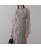 【レジャ/Leja】のLeja-フラワースパンコールチュールフリルロングスリーブマーメイドドレス 人気、トレンドファッション・服の通販 founy(ファニー) ファッション Fashion レディースファッション Fashion for Women ワンピース Dresses フォーマル・パーティードレス・結婚式用ドレス Elegant & Casual Dresses スパンコール Sequins, Sequin Embellishment スリーブ Sleeve, Long Sleeve / Short Sleeve チュール Tulip, Tulip Motif デコルテ Décolleté, Neckline ドレス Dress, One-Piece フラワー Flower, Floral マーメイド Mermaid, Fishtail Silhouette レース Lace, Lace Fabric ロング Long, Long-Length エレガント 上品 Elegant thumbnail GRAY|ID: prp329100004794495 ipo3291000000034882786