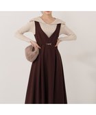 【プロポーション ボディドレッシング/PROPORTION BODY DRESSING】のタックフレアジャンスカ 25AW 人気、トレンドファッション・服の通販 founy(ファニー) ファッション Fashion レディースファッション Fashion for Women 2025年 2025 2025-2026秋冬・A/W Autumn/Winter 2025–26 AW25–26 フラット Flat, Flat Shoes フレア Flare, Flared thumbnail ブラウン|ID: prp329100004794496 ipo3291000000034872016