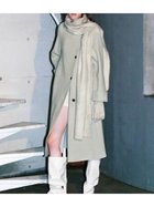 【スナイデル/SNIDEL】の【HIGH QUALITY】バルマカンリバーコート 人気、トレンドファッション・服の通販 founy(ファニー) ファッション Fashion レディースファッション Fashion for Women アウター Coat / Outerwear Collection コート・ロングコート・ピーコート Long Coats, Peacoats & More ウェーブ Wavy Pattern スタイリッシュ Stylish, Fashionable スタンド Stand Collar, Upright Stand ストレート Straight, Straight Cut スマート Smart, Elegant フェルト Felt, Felt Fabric ポケット Pocket, Pocket Detail リュクス Luxury, Elegant, High-End, Chic リラックス Relax, Relaxed Fit ロング Long, Long-Length おすすめ Recommended / Our Picks エレガント 上品 Elegant thumbnail MNT[021]|ID: prp329100004794497 ipo3291000000034787032