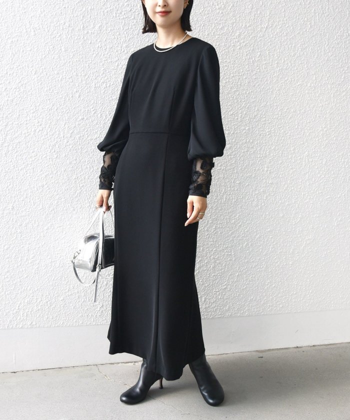 【シップス フォー ウィメン/SHIPS】の【SHIPS別注】kaene ブラック フォーマル レース スリーブ ワンピース(セレモニー対応可) インテリア・キッズ・メンズ・レディースファッション・服の通販 founy(ファニー) https://founy.com/ ファッション Fashion レディースファッション Fashion for Women ワンピース Dresses アクセサリー Fashion Accessories シフォン Chiffon, Lightweight Fabric スリーブ Sleeve, Long Sleeve / Short Sleeve ツイル Twist, Twisted Detail フォーマル Formal, Dressy 別注 Limited Edition, Custom Order レース Lace, Lace Fabric おすすめ Recommended / Our Picks セレモニー Ceremony 入学式 Entrance Ceremony 卒業式 Graduation Ceremony 結婚式 Wedding 2025年 2025 2025-2026秋冬・A/W Autumn/Winter 2025–26 AW25–26 |ID: prp329100004794502 ipo3291000000034787096