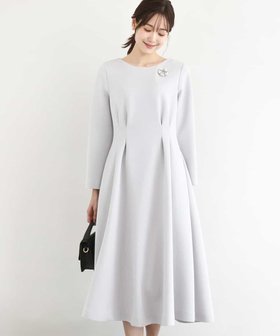 【エムケイ ミッシェルクラン/MK MICHEL KLEIN】のスムースダンボール タックワンピース/洗える 人気、トレンドファッション・服の通販 founy(ファニー) ファッション Fashion レディースファッション Fashion for Women ワンピース Dresses インナー Innerwear 春 Spring 洗える Machine Washable 秋 Autumn シンプル Simple, Minimal ジャケット Jacket, Outerwear なめらか Smooth, Silky Texture ネックレス Necklace, Pendant Necklace ブローチ Brooch, Pin Brooch 冬 Winter / This Winter 夏 Summer エレガント 上品 Elegant セレモニー Ceremony 結婚式 Wedding 二次会 After Party ビジネス 仕事 通勤 Business / Work / Commuting |ID:prp329100004794506