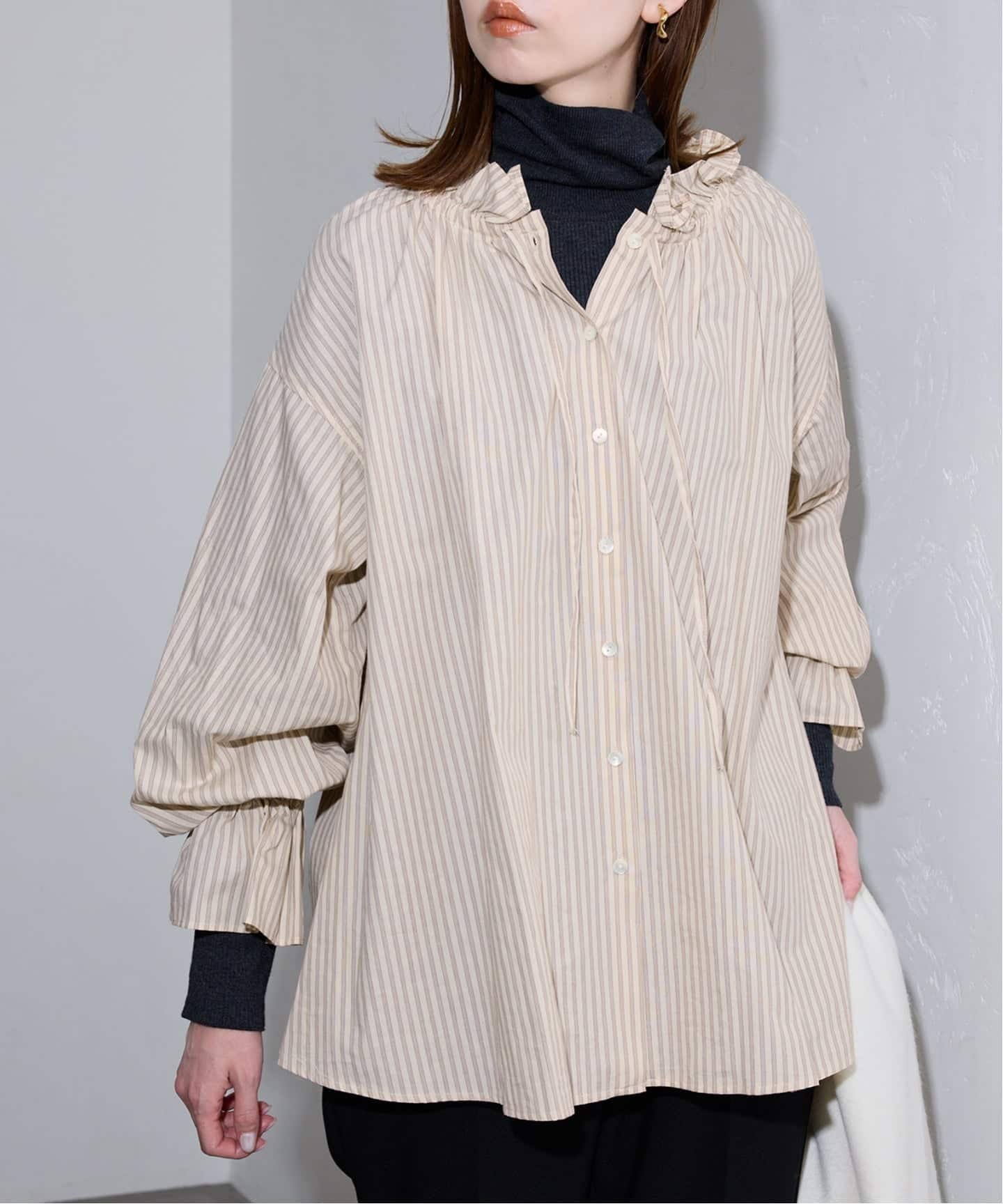 【スローブ イエナ/SLOBE IENA】の《一部WEB・店舗限定カラーあり》タイプライターフリルカラーブラウス 人気、トレンドファッション・服の通販 founy(ファニー) ファッション Fashion レディースファッション Fashion for Women トップス・カットソー Cut & Sew Tops シャツ・ブラウス・オフィスカジュアル Elegant Blouses & Button-Ups 2025年 2025 2025-2026秋冬・A/W Autumn/Winter 2025–26 AW25–26 インナー Innerwear カーディガン Cardigan, Knitwear スウェット / スエット Sweatshirt, Sweatwear パープル Purple, Violet フリル Frill, Ruffle フロント Front, Front Design リボン Ribbon, Bow other-1|ID: prp329100004794534 ipo3291000000034787313