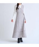 【ノエラ/Noela】のフリンジラインツイードワンピース グレー|ID: prp329100004794536 ipo3291000000034896451