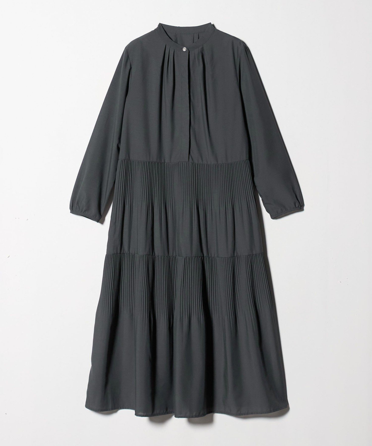 【ユナイテッドアローズ/UNITED ARROWS】のティアード プリーツワンピース A DAY IN THE LIFE インテリア・キッズ・メンズ・レディースファッション・服の通販 founy(ファニー) ファッション Fashion レディースファッション Fashion for Women ワンピース Dresses 秋 Autumn クラシカル Classical, Vintage-Inspired シューズ Shoes, Footwear スニーカー Sneakers, Trainers ティアード Tiered, Tiered Style トレンド Trend, Trending Now バランス Balance, Style Balance バレエ Ballet, Ballet Style プリーツ Pleats, Pleated ロング Long, Long-Length アウトレット Outlet / Clearance エレガント 上品 Elegant ビジネス 仕事 通勤 Business / Work / Commuting 結婚式 Wedding 二次会 After Party MD.GRAY|ID: prp329100004794544 ipo3291000000034787375