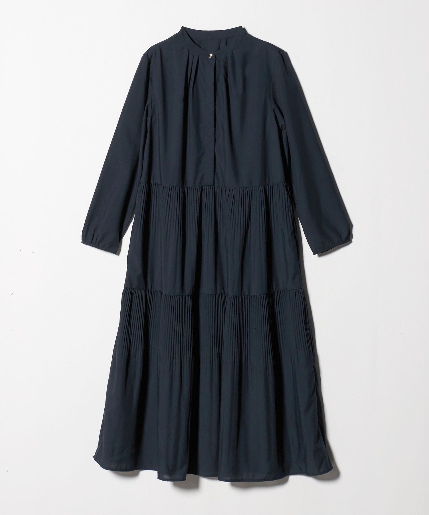 【ユナイテッドアローズ/UNITED ARROWS】のティアード プリーツワンピース A DAY IN THE LIFE インテリア・キッズ・メンズ・レディースファッション・服の通販 founy(ファニー) ファッション Fashion レディースファッション Fashion for Women ワンピース Dresses 秋 Autumn クラシカル Classical, Vintage-Inspired シューズ Shoes, Footwear スニーカー Sneakers, Trainers ティアード Tiered, Tiered Style トレンド Trend, Trending Now バランス Balance, Style Balance バレエ Ballet, Ballet Style プリーツ Pleats, Pleated ロング Long, Long-Length アウトレット Outlet / Clearance エレガント 上品 Elegant ビジネス 仕事 通勤 Business / Work / Commuting 結婚式 Wedding 二次会 After Party NAVY|ID: prp329100004794544 ipo3291000000034787377