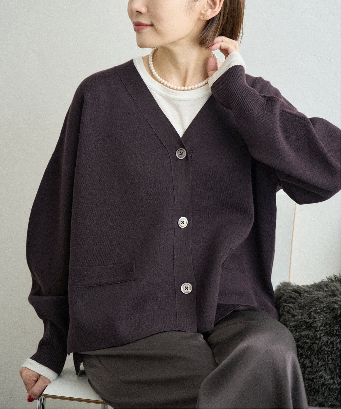 【イエナ/IENA】の《追加4》スーパーファインスムース ショートカーディガン インテリア・キッズ・メンズ・レディースファッション・服の通販 founy(ファニー) ファッション Fashion レディースファッション Fashion for Women トップス・カットソー Cut & Sew Tops カーディガン・羽織り Layered Style Cardigans 2025年 2025 2025-2026秋冬・A/W Autumn/Winter 2025–26 AW25–26 おすすめ Recommended / Our Picks カーディガン Cardigan, Knitwear ショート Short, Short Length タートルネック Turtleneck, High Neck バランス Balance, Style Balance ボトム Bottoms, Lower Wear ポケット Pocket, Pocket Detail ロング Long, Long-Length ワイド Wide, Wide Fit 人気 Popular, Best Seller 羽織 Haori, Light Jacket ブラウン B|ID: prp329100004794546 ipo3291000000034787394