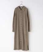 【ローリーズファーム/LOWRYS FARM】のニットポロワンピース ブラウン|ID: prp329100004794556 ipo3291000000035178337