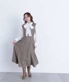 【ナチュラル ビューティー ベーシック/NATURAL BEAUTY BASIC】のニュアンスVネックジャンスカ 人気、トレンドファッション・服の通販 founy(ファニー) ファッション Fashion レディースファッション Fashion for Women トップス・カットソー Cut & Sew Tops Vネックトップス V-Neck Tops / V-Cut Neckline Shirts ツイード Twill, Twill Weave デコルテ Décolleté, Neckline フィット Fit, Slim Fit フレア Flare, Flared エレガント 上品 Elegant thumbnail ブラウン|ID: prp329100004794561 ipo3291000000034831640