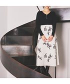 【プロポーション ボディドレッシング/PROPORTION BODY DRESSING】の花柄ジャガードニットワンピース 25AW 人気、トレンドファッション・服の通販 founy(ファニー) ファッション Fashion レディースファッション Fashion for Women ワンピース Dresses ニットワンピース Knit Dresses 2025年 2025 2025-2026秋冬・A/W Autumn/Winter 2025–26 AW25–26 冬 Winter / This Winter thumbnail ブラック×エクリュ|ID: prp329100004794562 ipo3291000000034883136