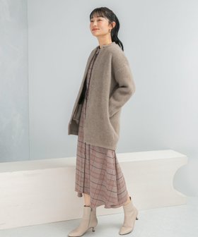 【アーバンリサーチ ロッソ/URBAN RESEARCH ROSSO】の『WEB限定』イレギュラーヘムワンピース 人気、トレンドファッション・服の通販 founy(ファニー) ファッション Fashion レディースファッション Fashion for Women ワンピース Dresses 2025年 2025 2025-2026秋冬・A/W Autumn/Winter 2025–26 AW25–26 冬 Winter / This Winter ストライプ Stripe, Striped Pattern チェック Check, Plaid, Tartan フロント Front, Front Design エレガント 上品 Elegant 秋 Autumn A/W・秋冬 Autumn/Winter |ID:prp329100004794563