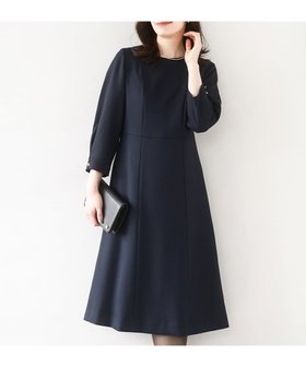 【オフオン/ofuon】のセットアップ対応 ベルト付きタックワンピース/洗える/WEB限定サイズあり 人気、トレンドファッション・服の通販 founy(ファニー) ファッション Fashion レディースファッション Fashion for Women ワンピース Dresses ベルト&ウエストマーク Belts & Waist Accessories ジャケット Jacket, Outerwear スーツ Suit, Formalwear セットアップ Set-Up, Coordinated Outfit エレガント 上品 Elegant 冬 Winter / This Winter 夏 Summer 春 Spring 洗える Machine Washable 秋 Autumn A/W・秋冬 Autumn/Winter |ID:prp329100004794576