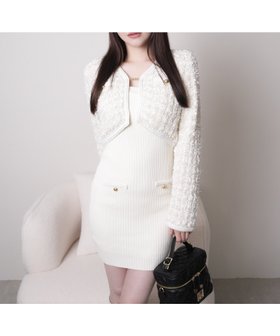 【リップサービス/LIP SERVICE】のLIP SERVICE/クラシカルツイードアンサンブルワンピース 人気、トレンドファッション・服の通販 founy(ファニー) ファッション Fashion レディースファッション Fashion for Women ワンピース Dresses アクリル Acrylic Material アンサンブル Ensemble Set クラシカル Classical, Vintage-Inspired クロップド Cropped, Short Length ツイード Twill, Twill Weave バランス Balance, Style Balance フィット Fit, Slim Fit ボレロ Bolero, Short Cardigan ミックス Mix, Mixed Style ラグジュアリー Luxury, Elegant ワイド Wide, Wide Fit A/W・秋冬 Autumn/Winter おすすめ Recommended / Our Picks エレガント 上品 Elegant |ID:prp329100004794580