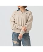 【ビームス ウイメン/BEAMS】のFRED PERRY / Zip Neck Collar Sweatshirt WARM_OAT|ID: prp329100004794588 ipo3291000000034787672