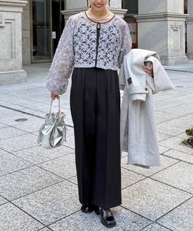 【シーピーシーエム/CPCM】の【WEB限定】チュールセットサロペット 人気、トレンドファッション・服の通販 founy(ファニー) ファッション Fashion レディースファッション Fashion for Women ワンピース Dresses サロペット&オールインワン Dungarees & Jumpsuit Styles オケージョン Occasion Wear サロペット Overalls, Salopette デニム Denim, Jeans Material 人気 Popular, Best Seller ミックス Mix, Mixed Style レース Lace, Lace Fabric |ID:prp329100004794589