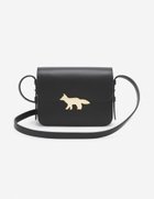 【メゾン キツネ/MAISON KITSUNE】のMaison Kitsune/EDIE BAG 人気、トレンドファッション・服の通販 founy(ファニー) ファッション Fashion レディースファッション Fashion for Women バッグ Bags ショルダー Shoulder, Shoulder Strap ツイル Twist, Twisted Detail ハンド Hand, Handmade パッチ Patch, Appliqué フラップ Flap, Flap Pocket フレンチ French, French Style ポケット Pocket, Pocket Detail メタル Metal, Metal Parts ラップ Wrap, Wrap Design ループ Loop, Loop Knit A/W・秋冬 Autumn/Winter 冬 Winter / This Winter エレガント 上品 Elegant thumbnail BLACK|ID: prp329100004794601 ipo3291000000034787736