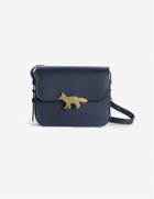 【メゾン キツネ/MAISON KITSUNE】のMaison Kitsune/EDIE BAG 人気、トレンドファッション・服の通販 founy(ファニー) ファッション Fashion レディースファッション Fashion for Women バッグ Bags ショルダー Shoulder, Shoulder Strap ツイル Twist, Twisted Detail ハンド Hand, Handmade パッチ Patch, Appliqué フラップ Flap, Flap Pocket フレンチ French, French Style ポケット Pocket, Pocket Detail メタル Metal, Metal Parts ラップ Wrap, Wrap Design ループ Loop, Loop Knit A/W・秋冬 Autumn/Winter 冬 Winter / This Winter エレガント 上品 Elegant thumbnail CLASSIC NAVY|ID: prp329100004794601 ipo3291000000034787739