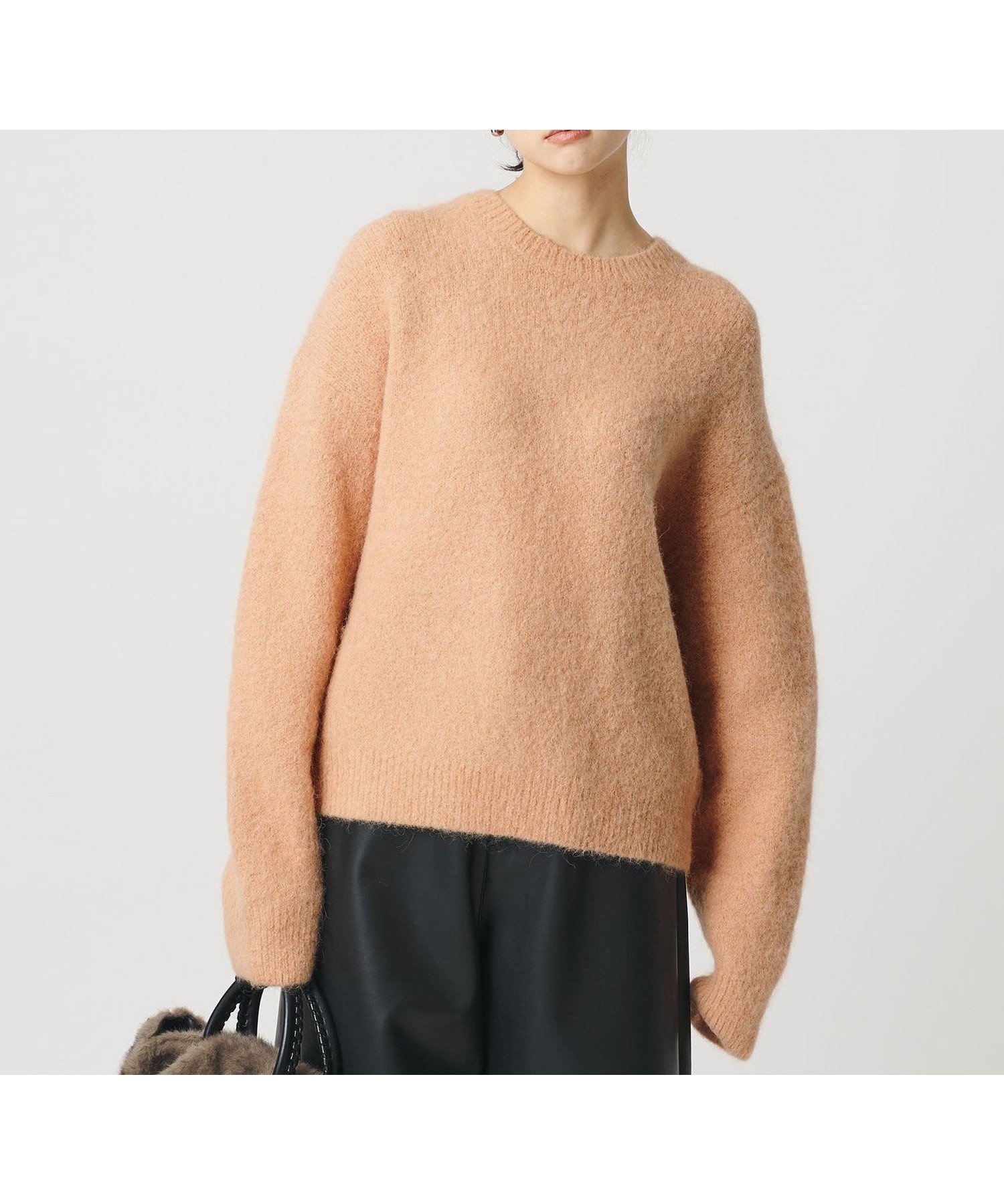 【ビューティ&ユース ユナイテッドアローズ/BEAUTY&YOUTH / UNITED ARROWS】のアルパカブレンド シャギー ニットプルオーバー インテリア・キッズ・メンズ・レディースファッション・服の通販 founy(ファニー) ファッション Fashion レディースファッション Fashion for Women トップス・カットソー Cut & Sew Tops ニット Knit Tops & Sweaters カジュアルプルオーバー・ニットトップス Pullovers & Knit Tops / Casual Pullovers エアリー Airy Texture コーデュロイ Corduroy, Cord Fabric シンプル Simple, Minimal スラックス Slacks, Dress Pants チェック Check, Plaid, Tartan デニム Denim, Jeans Material A/W・秋冬 Autumn/Winter おすすめ Recommended / Our Picks SHERBET|ID: prp329100004794605 ipo3291000000034787777