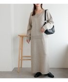 【ディスコート/Discoat】のセットニットワンピース《WEB限定カラーあり》 ライトベージュ|ID: prp329100004794616 ipo3291000000035162878