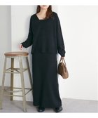 【ディスコート/Discoat】のセットニットワンピース《WEB限定カラーあり》 ブラック|ID: prp329100004794616 ipo3291000000035162882