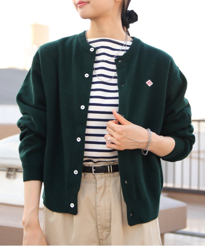 【ステップス/STEPS】のDANTON/DANTON/LAMBS WOOL CARDIGAN インテリア・キッズ・メンズ・レディースファッション・服の通販 founy(ファニー) https://founy.com/ ファッション Fashion レディースファッション Fashion for Women トップス・カットソー Cut & Sew Tops カーディガン・羽織り Layered Style Cardigans カーディガン Cardigan, Knitwear |ID: prp329100004794618 ipo3291000000034833842