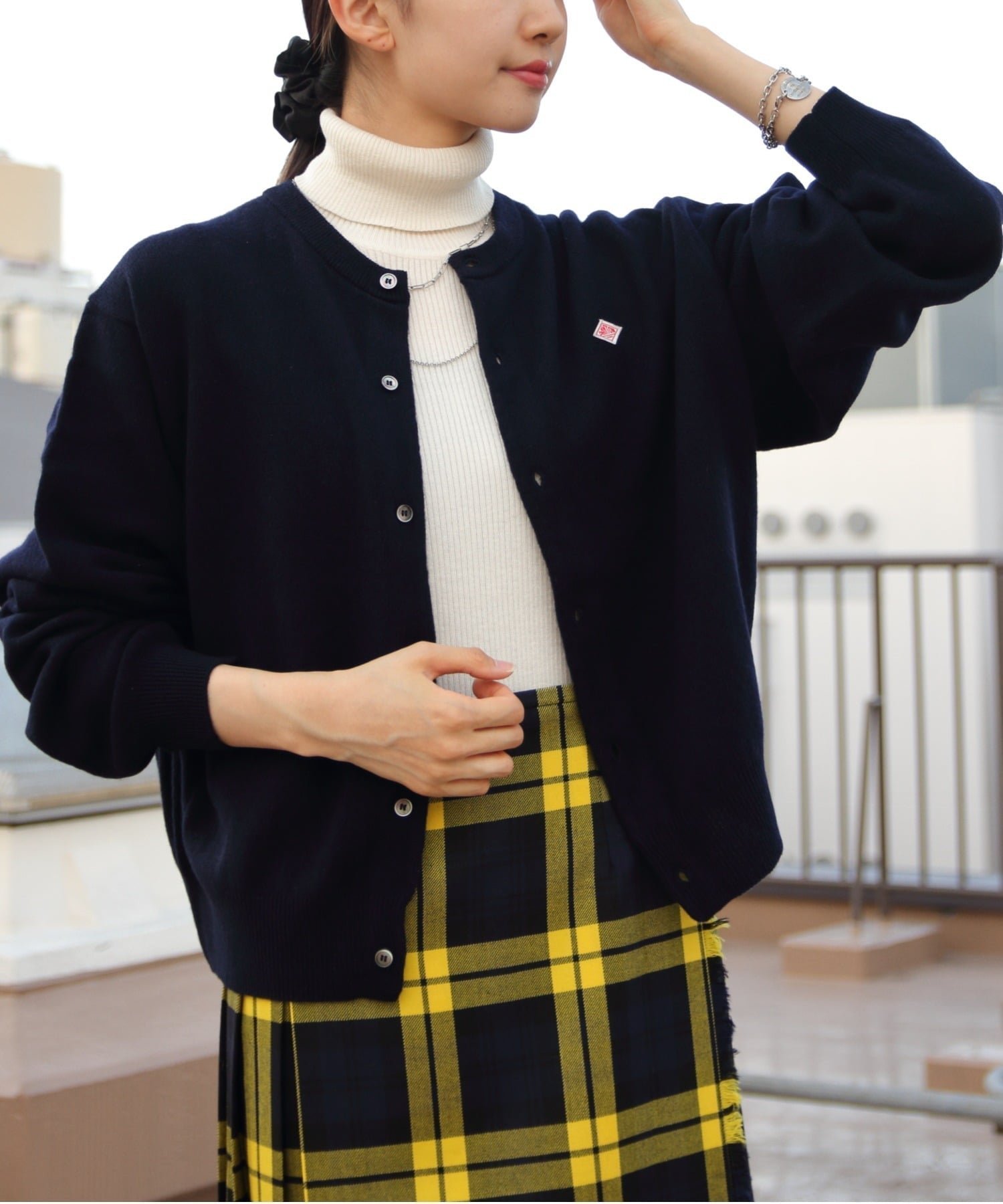 【ステップス/STEPS】のDANTON/DANTON/LAMBS WOOL CARDIGAN インテリア・キッズ・メンズ・レディースファッション・服の通販 founy(ファニー) 　ファッション　Fashion　レディースファッション　Fashion for Women　トップス・カットソー　Cut & Sew Tops　カーディガン・羽織り　Layered Style Cardigans　カーディガン　Cardigan, Knitwear　DKNVY|ID: prp329100004794618 ipo3291000000034833844