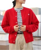 【ステップス/STEPS】のDANTON/DANTON/LAMBS WOOL CARDIGAN RED|ID: prp329100004794618 ipo3291000000034833846