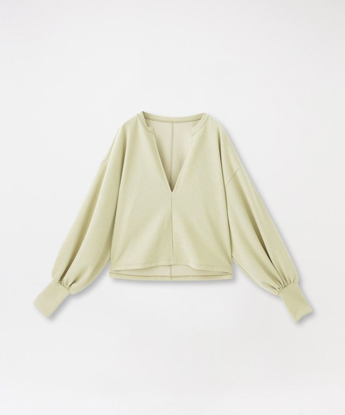 【ラブレス/LOVELESS】の【ドラマ着用商品】ディープVネックプルオーバー インテリア・キッズ・メンズ・レディースファッション・服の通販 founy(ファニー) https://founy.com/ ファッション Fashion レディースファッション Fashion for Women トップス・カットソー Cut & Sew Tops カジュアルプルオーバー・ニットトップス Pullovers & Knit Tops / Casual Pullovers Vネックトップス V-Neck Tops / V-Cut Neckline Shirts インナー Innerwear カフス Cuff Design キャミソール Camisole, Spaghetti Strap Top ジョーゼット Georgette, Semi-Sheer Fabric スリーブ Sleeve, Long Sleeve / Short Sleeve バランス Balance, Style Balance ワイド Wide, Wide Fit おすすめ Recommended / Our Picks エレガント 上品 Elegant |ID: prp329100004794640 ipo3291000000034918138