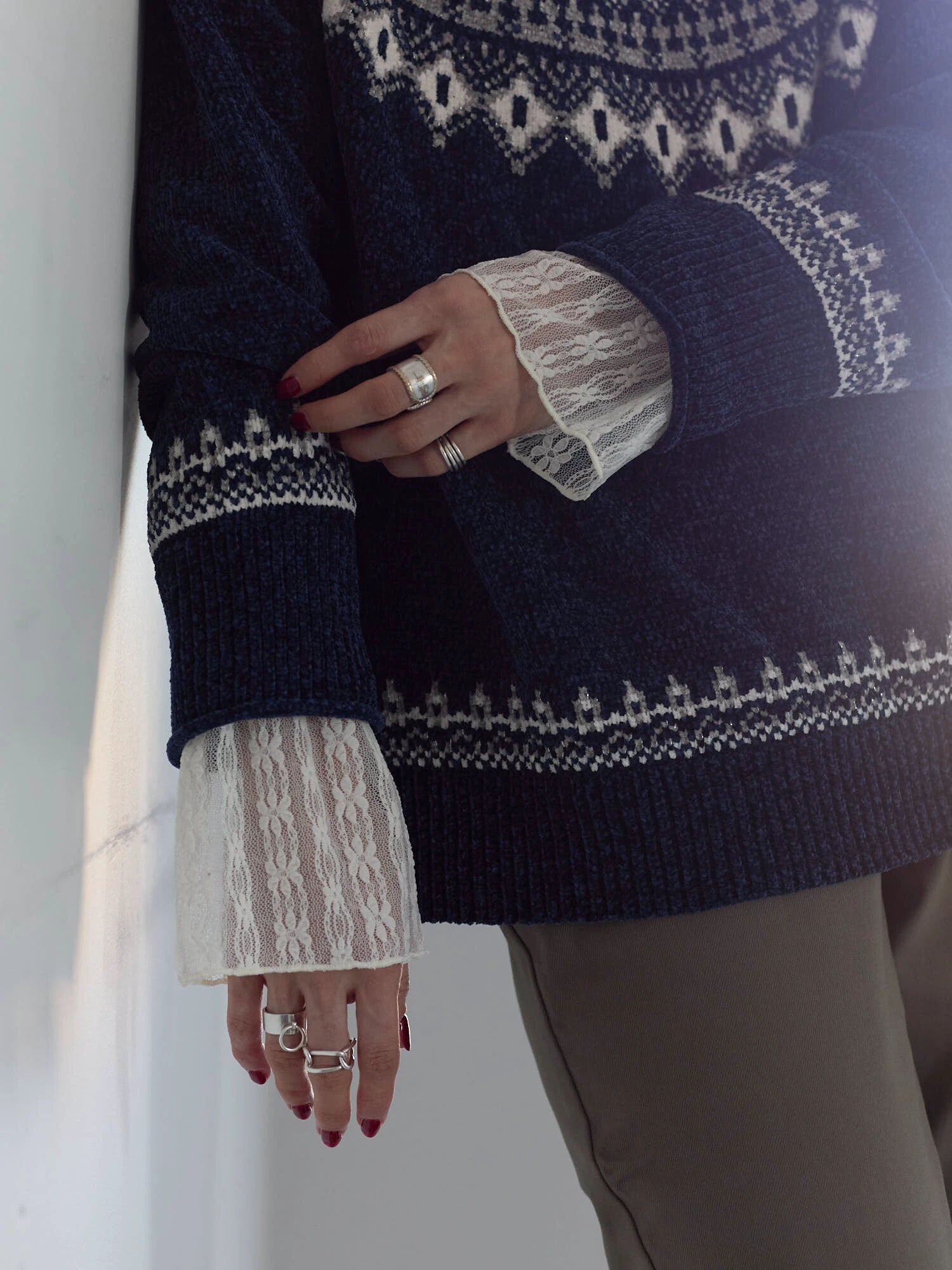 【サマンサモスモス/Samansa Mos2】の襟袖フリルカットソー インテリア・キッズ・メンズ・レディースファッション・服の通販 founy(ファニー) ファッション Fashion レディースファッション Fashion for Women トップス・カットソー Cut & Sew Tops カットソー・ベーシックTシャツ Cut-and-Sewn Tops / Stretch Tees & Basics インナー Innerwear カットソー Cut and Sewn Top カーディガン Cardigan, Knitwear シンプル Simple, Minimal フリル Frill, Ruffle キナリ|ID: prp329100004794716 ipo3291000000034788755