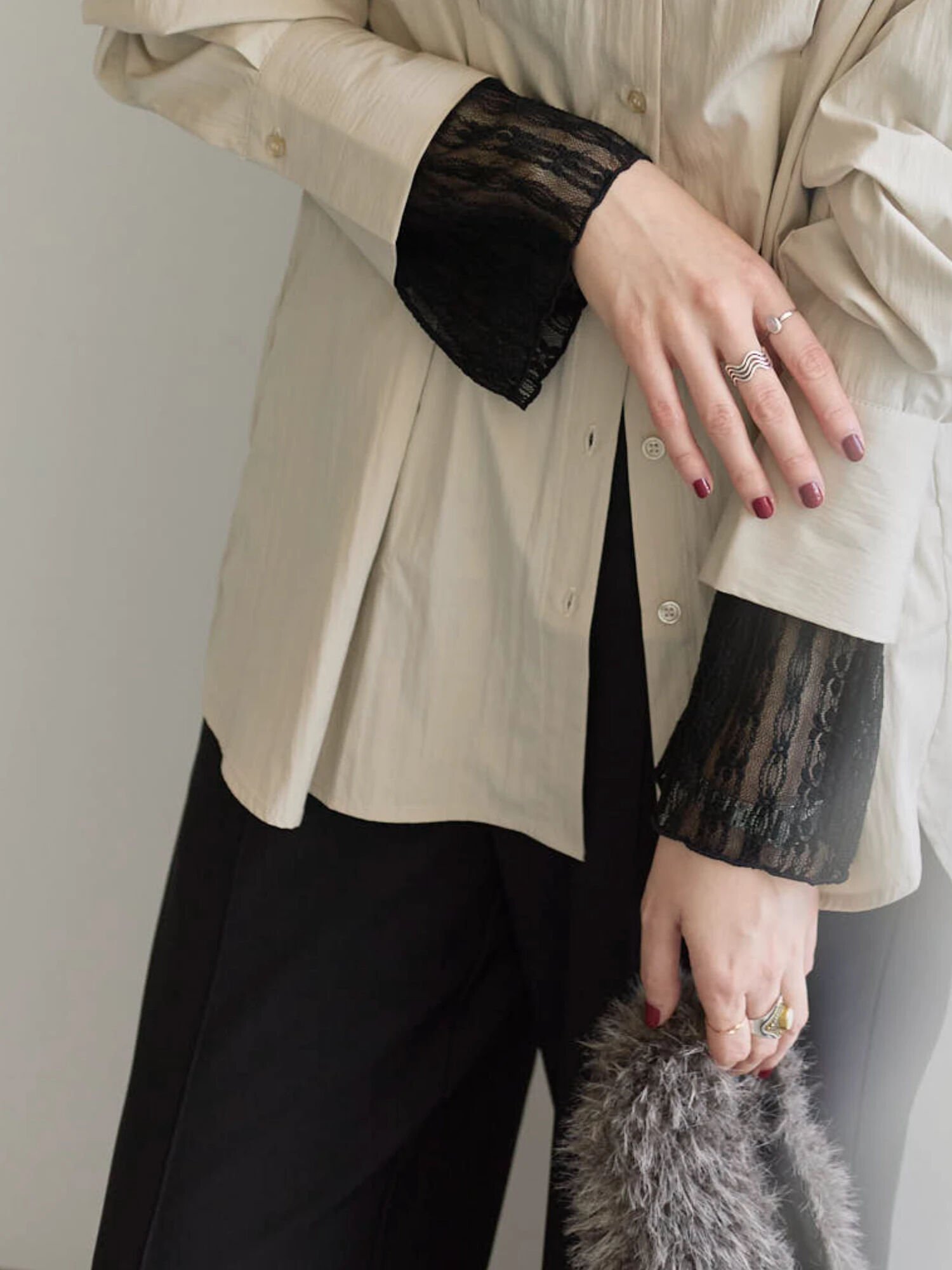 【サマンサモスモス/Samansa Mos2】の襟袖フリルカットソー インテリア・キッズ・メンズ・レディースファッション・服の通販 founy(ファニー) ファッション Fashion レディースファッション Fashion for Women トップス・カットソー Cut & Sew Tops カットソー・ベーシックTシャツ Cut-and-Sewn Tops / Stretch Tees & Basics インナー Innerwear カットソー Cut and Sewn Top カーディガン Cardigan, Knitwear シンプル Simple, Minimal フリル Frill, Ruffle ブラック|ID: prp329100004794716 ipo3291000000034788757