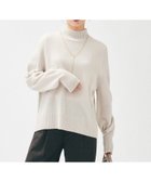 【アンタイトル/UNTITLED】の【8色展開/洗える】ウールカシミヤ ハイネックニット グレージュ|ID: prp329100004794721 ipo3291000000035162087