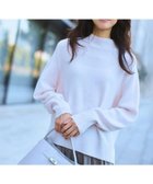 【アンタイトル/UNTITLED】の【8色展開/洗える】ウールカシミヤ ハイネックニット ライトピンク|ID: prp329100004794721 ipo3291000000035162089
