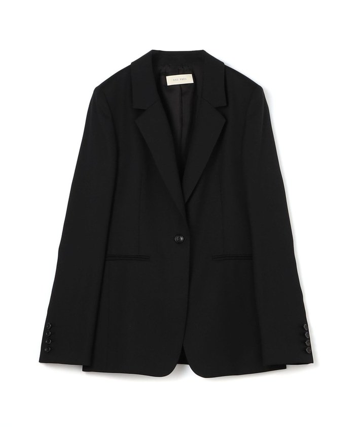 【トゥモローランド/TOMORROWLAND】のポリエステルウールバラシャ ノッチドラペルジャケット インテリア・キッズ・メンズ・レディースファッション・服の通販 founy(ファニー) https://founy.com/ ファッション Fashion レディースファッション Fashion for Women アウター Coat / Outerwear Collection レディースジャケット・軽アウター Jackets クール Cool, Chic シェイプ Shape, Slim Fit セットアップ Set-Up, Coordinated Outfit ダウン Down, Puffer デニム Denim, Jeans Material バランス Balance, Style Balance ベーシック Basic, Essential リラックス Relax, Relaxed Fit |ID: prp329100004794742 ipo3291000000034788974