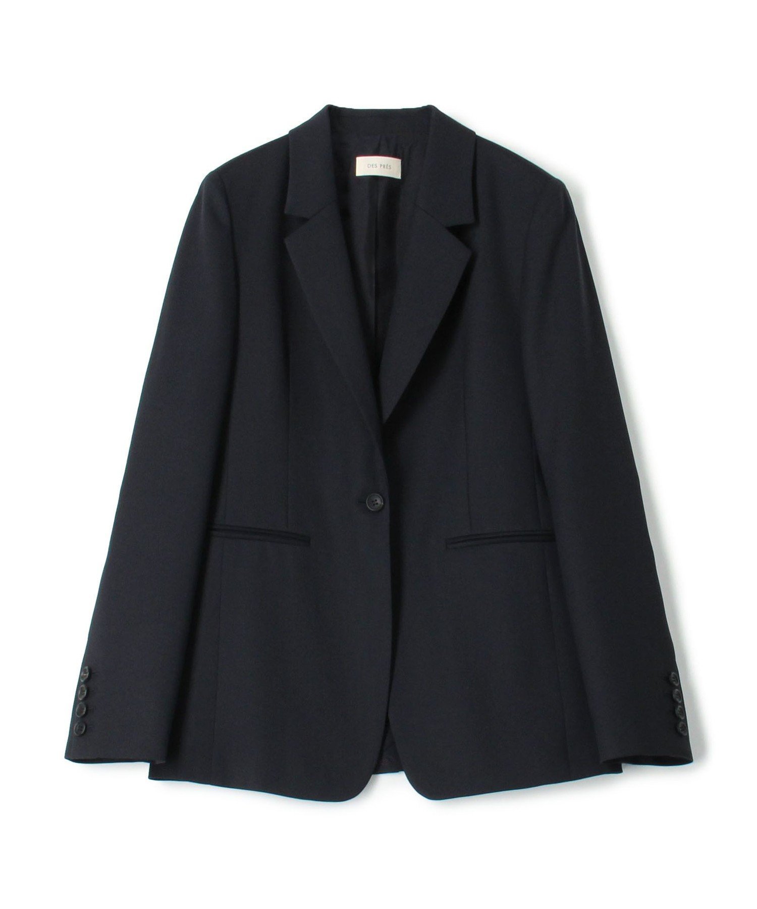 【トゥモローランド/TOMORROWLAND】のポリエステルウールバラシャ ノッチドラペルジャケット インテリア・キッズ・メンズ・レディースファッション・服の通販 founy(ファニー) ファッション Fashion レディースファッション Fashion for Women アウター Coat / Outerwear Collection レディースジャケット・軽アウター Jackets クール Cool, Chic シェイプ Shape, Slim Fit セットアップ Set-Up, Coordinated Outfit ダウン Down, Puffer デニム Denim, Jeans Material バランス Balance, Style Balance ベーシック Basic, Essential リラックス Relax, Relaxed Fit 69 ネイビー|ID: prp329100004794742 ipo3291000000034788977