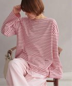 【ジャーナルスタンダード レリューム/JOURNAL STANDARD relume】のONE DAYロゴボーダープルオーバー 人気、トレンドファッション・服の通販 founy(ファニー) ファッション Fashion レディースファッション Fashion for Women トップス・カットソー Cut & Sew Tops カジュアルプルオーバー・ニットトップス Pullovers & Knit Tops / Casual Pullovers 2026年 2026 キャップ Cap, Baseball Cap ボーダー Border, Stripe ワンポイント One Point, Statement Accent thumbnail ピンク|ID: prp329100004794757 ipo3291000000035174465