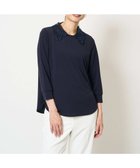 【クリスチャン オジャール/CHRISTIAN AUJARD】の衿着脱可能 プルオーバーカットソー ネイビー|ID: prp329100004794770 ipo3291000000034789211