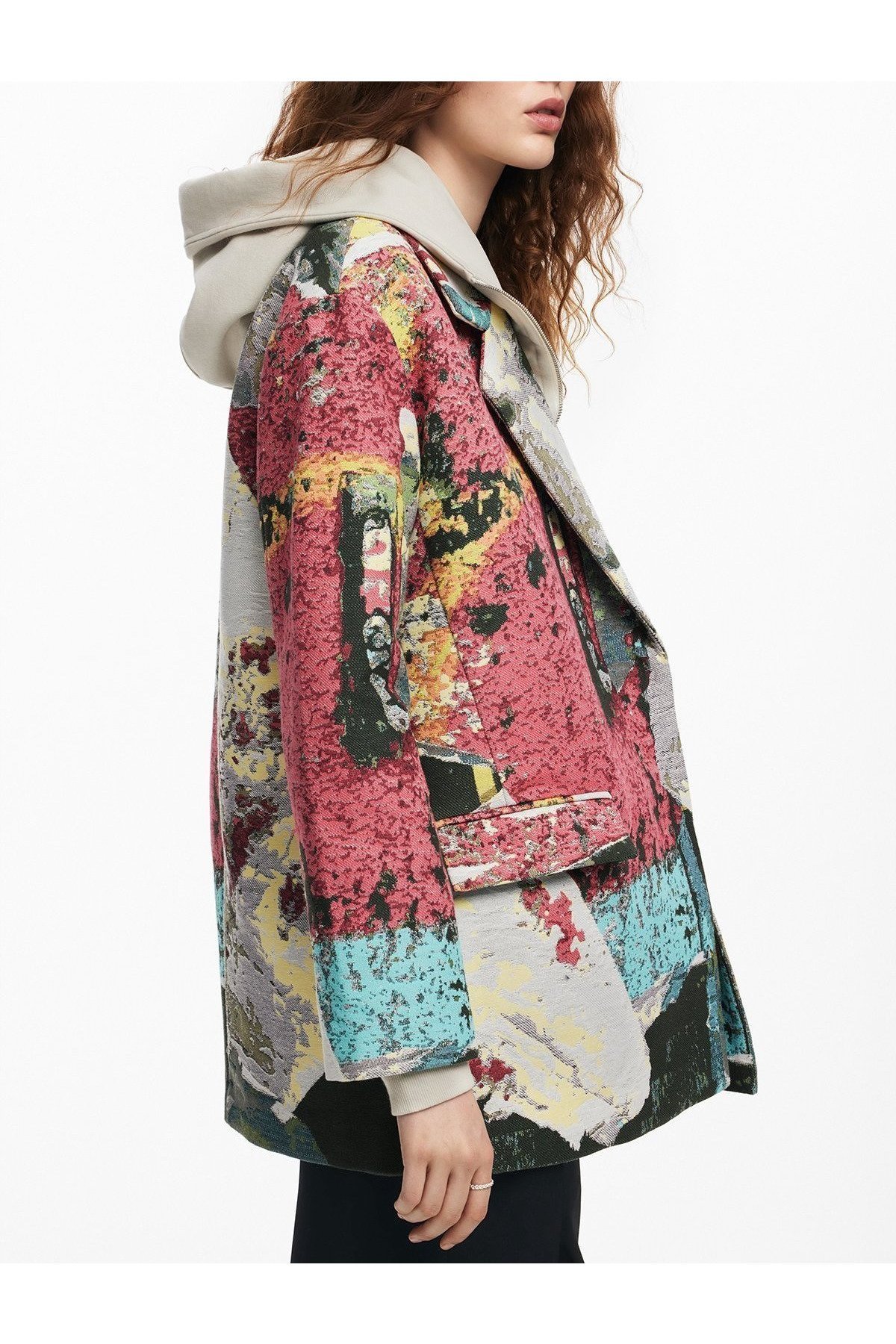 【デシグアル/Desigual】のPOSTERLACROIX オーバーコート 人気、トレンドファッション・服の通販 founy(ファニー) ファッション Fashion レディースファッション Fashion for Women アウター Coat / Outerwear Collection コート・ロングコート・ピーコート Long Coats, Peacoats & More カラフル Colorful Design シューズ Shoes, Footwear デニム Denim, Jeans Material パターン Pattern, Design Print パッチワーク Patchwork, Mixed Fabric プリント Print, Printed Pattern メンズ Men's, Menswear other-1|ID: prp329100004794787 ipo3291000000034789315