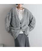 【ローリーズファーム/LOWRYS FARM】のシャギーロングVカーディガン グレー15|ID: prp329100004794802 ipo3291000000034789393
