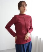 【イッカ/ikka】の前後2WAY三角テレコプルオーバー ワイン|ID: prp329100004794819 ipo3291000000035229093