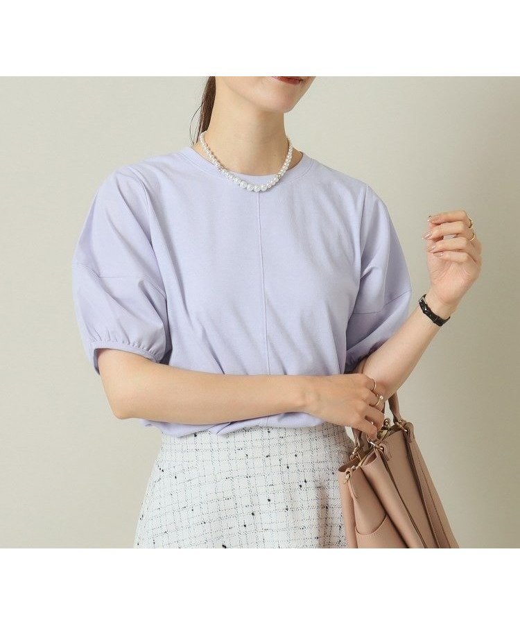 【イッツデモ/ITS' DEMO】の【通勤/手洗い可】ドッキングプルオーバー インテリア・キッズ・メンズ・レディースファッション・服の通販 founy(ファニー) 　ファッション　Fashion　レディースファッション　Fashion for Women　トップス・カットソー　Cut & Sew Tops　カジュアルプルオーバー・ニットトップス　Pullovers & Knit Tops / Casual Pullovers　スマート　Smart, Elegant　スリーブ　Sleeve, Long Sleeve / Short Sleeve　ドッキング　Docking, Mixed Material　ビジネス 仕事 通勤　Business / Work / Commuting　サックスブルー|ID: prp329100004794821 ipo3291000000034789518