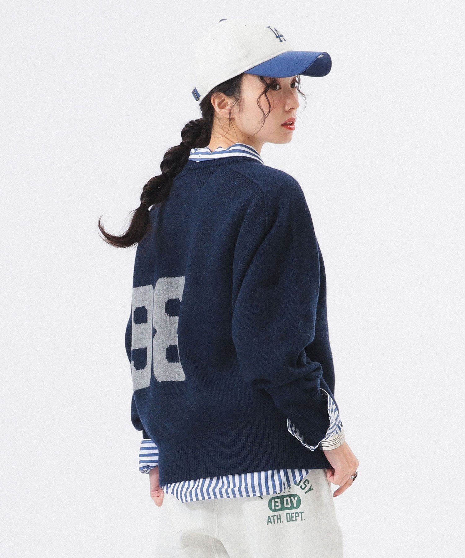 【ビームス ウイメン/BEAMS】のビッグ ロゴ クルー 人気、トレンドファッション・服の通販 founy(ファニー) ファッション Fashion レディースファッション Fashion for Women インナー Innerwear ウェーブ Wavy Pattern ジャケット Jacket, Outerwear スニーカー Sneakers, Trainers スラックス Slacks, Dress Pants デニム Denim, Jeans Material バランス Balance, Style Balance ビッグ Big, Oversized ワイド Wide, Wide Fit other-1|ID: prp329100004794823 ipo3291000000034789521