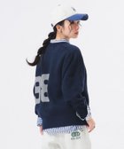 【ビームス ウイメン/BEAMS】のビッグ ロゴ クルー NAVY|ID: prp329100004794823 ipo3291000000034789523