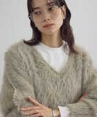 【サロン アダム エ ロペ/SALON adam et rope'】の【WEB限定】ウォッシャブル前後2WAYシャギーニットプルオーバー ベージュ系(28)|ID: prp329100004794825 ipo3291000000034789537