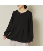 【イッツデモ/ITS' DEMO】の【通勤/手洗い可】ペプラムプルオーバー ブラック|ID: prp329100004794832 ipo3291000000034789579